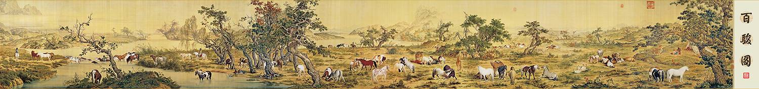 清 郎世宁 百骏图.jpg